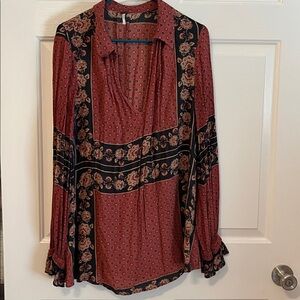 Free People Changing Times Tunic Top
